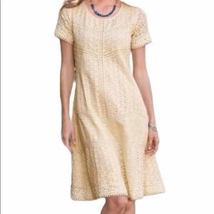 Sundance Ivory Cream Lace Mini Dress Size P10